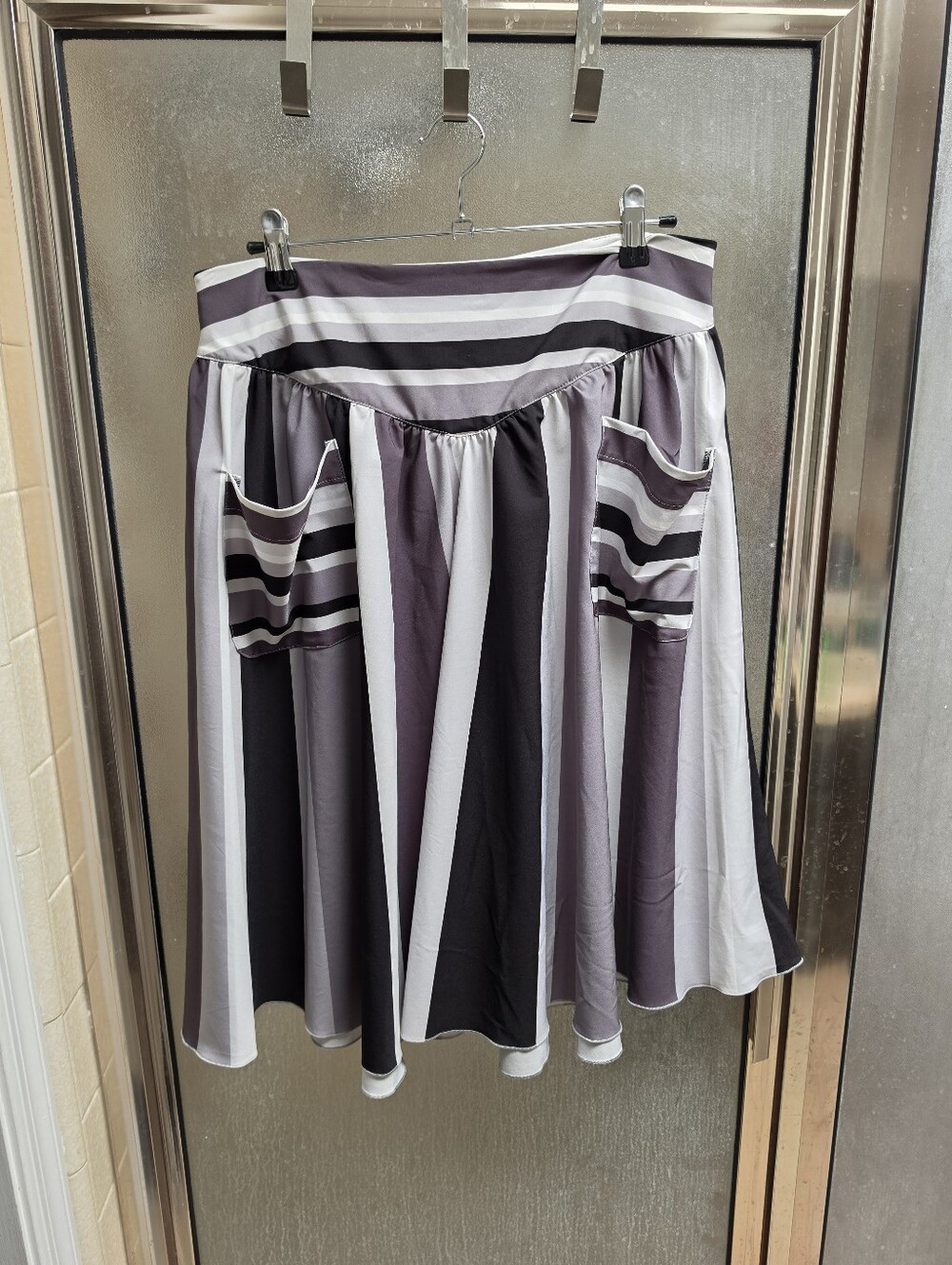 BlackMilk Sad Ice Cream Cake Yoke Midi Skirt